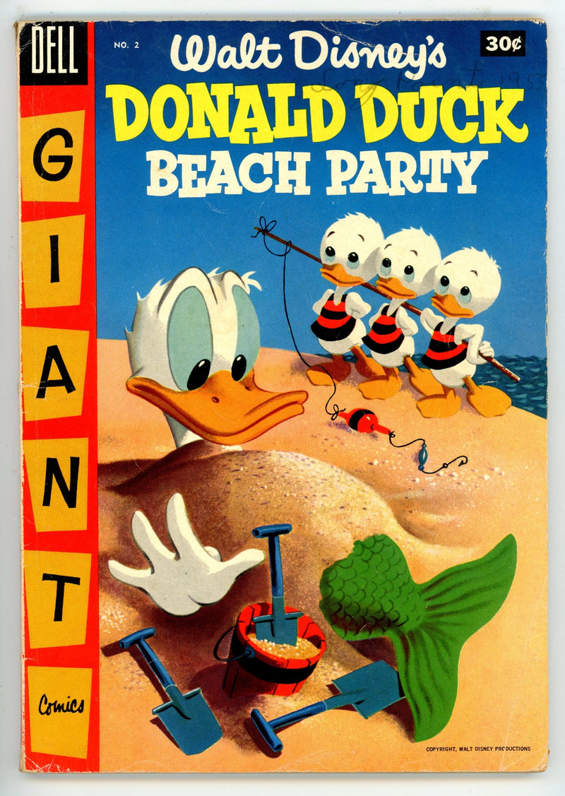 Walt Disney's Donald Duck Beach Party 2 Canadian VG