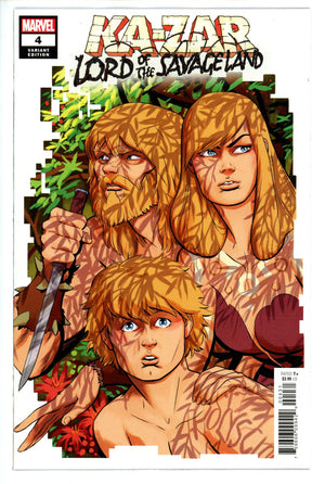 Ka-Zar Lord of the Savage Land 4 Rodriguez Variant (2021)