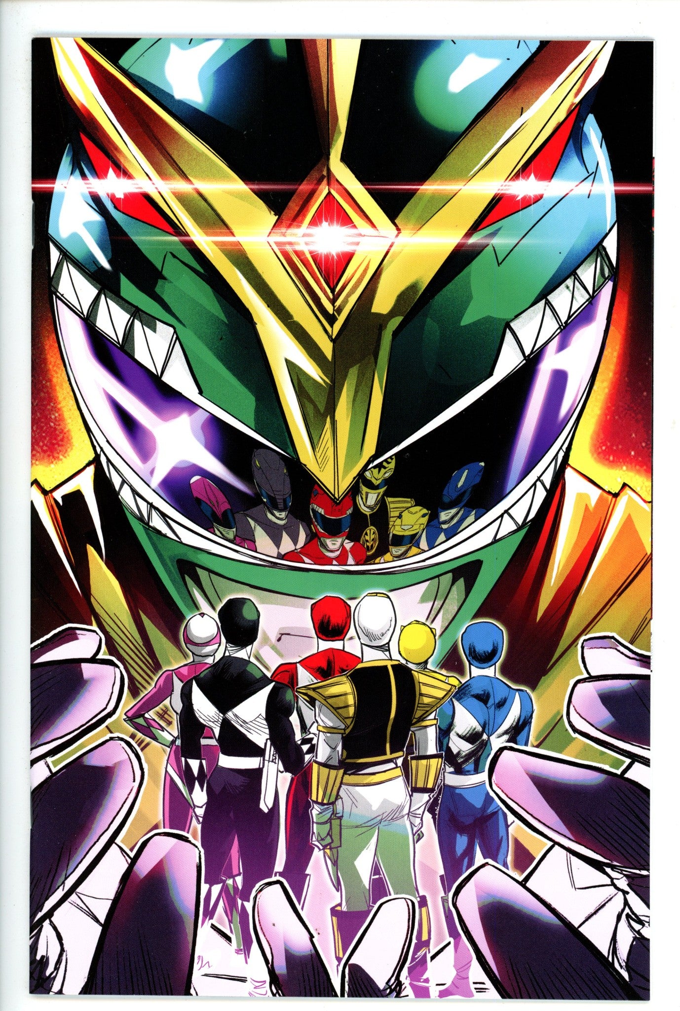 Mighty Morphin 1 Carlini Variant NM+