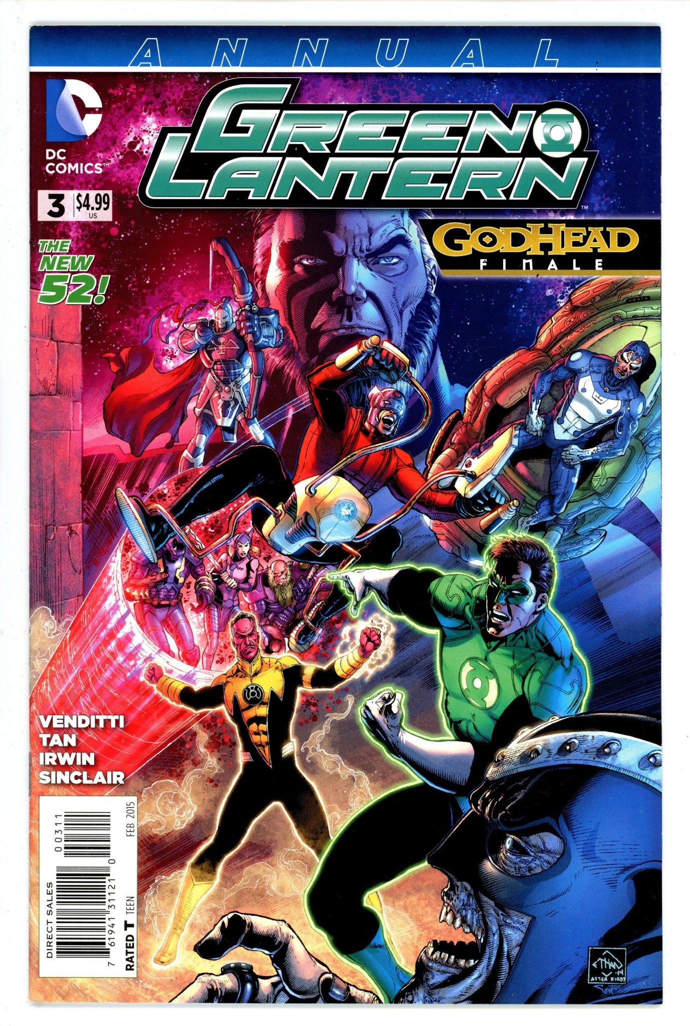 Green Lantern Annual Vol 5 3 (2014)