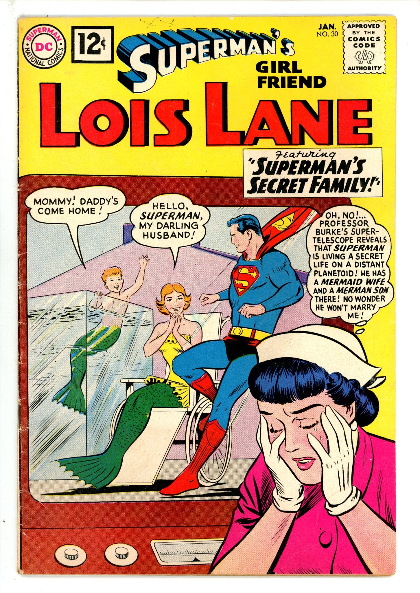 Superman's Girl Friend, Lois Lane 30 VG/FN (1961)