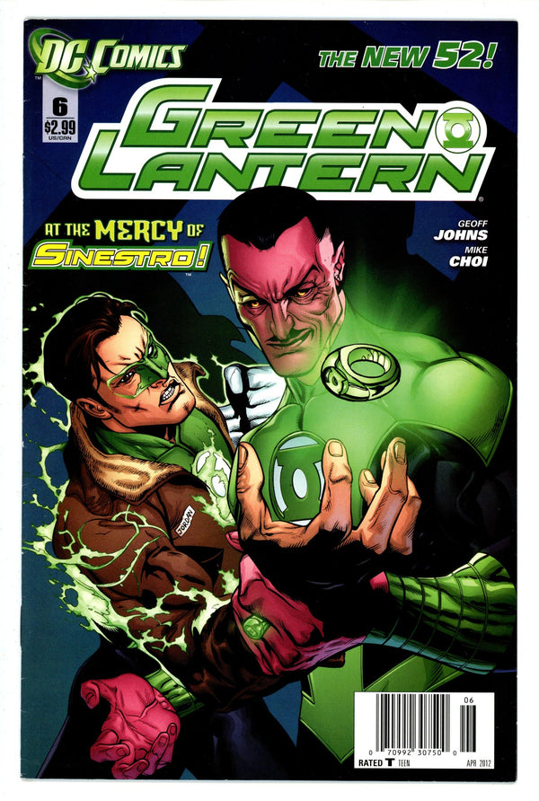 Green Lantern Vol 5 6 Newsstand FN (2012)