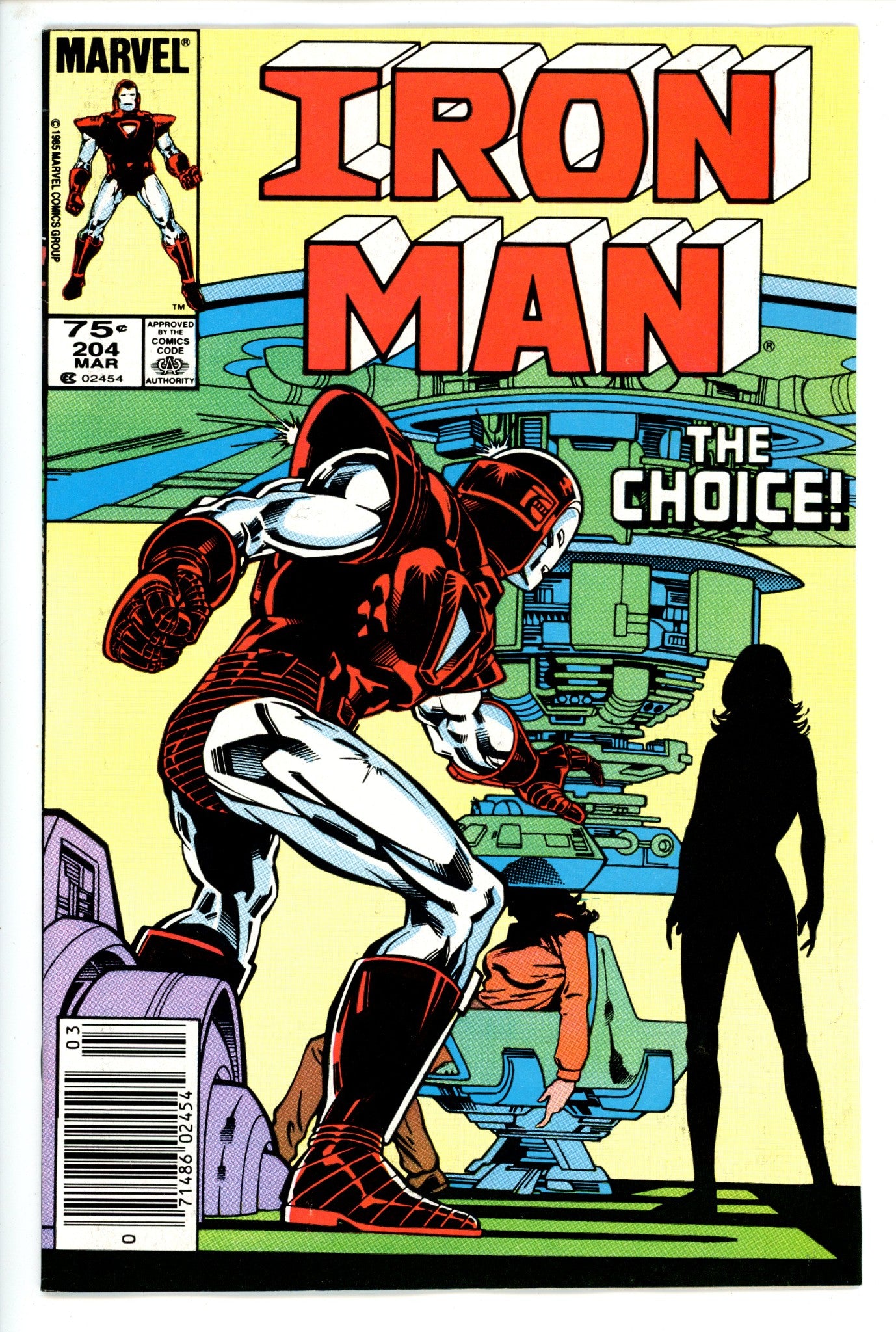 Iron Man Vol 1 204 Newsstand
