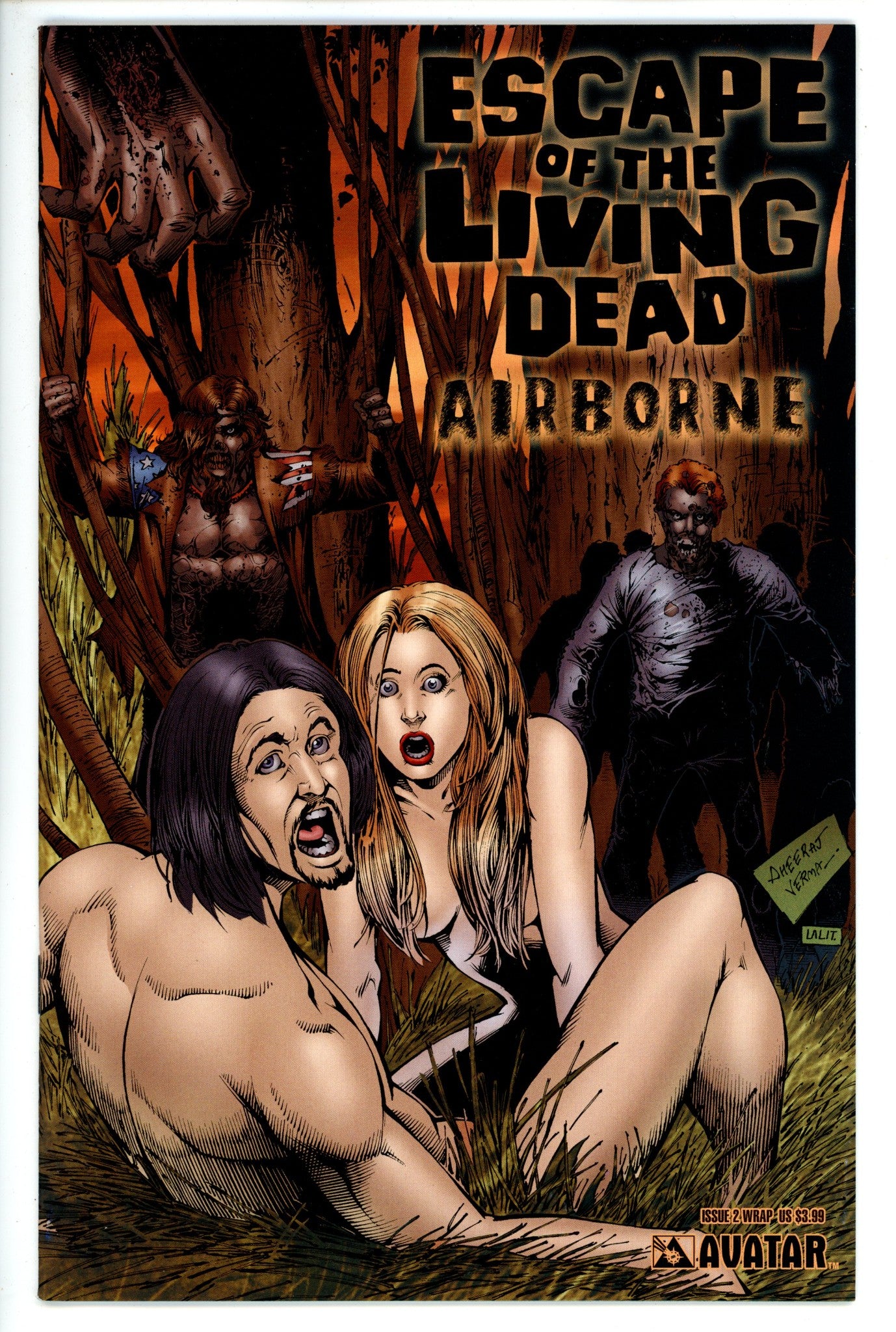Escape Of The Living Dead Airborne 2 Wrap Variant