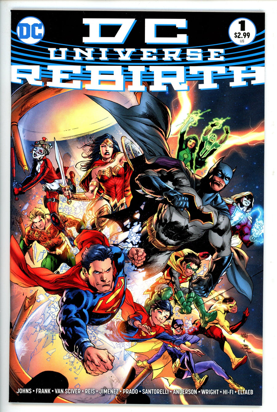 DC Universe: Rebirth 1 Reis Variant