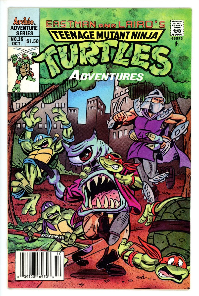 Teenage Mutant Ninja Turtles Adventures 25 Canadian VF-