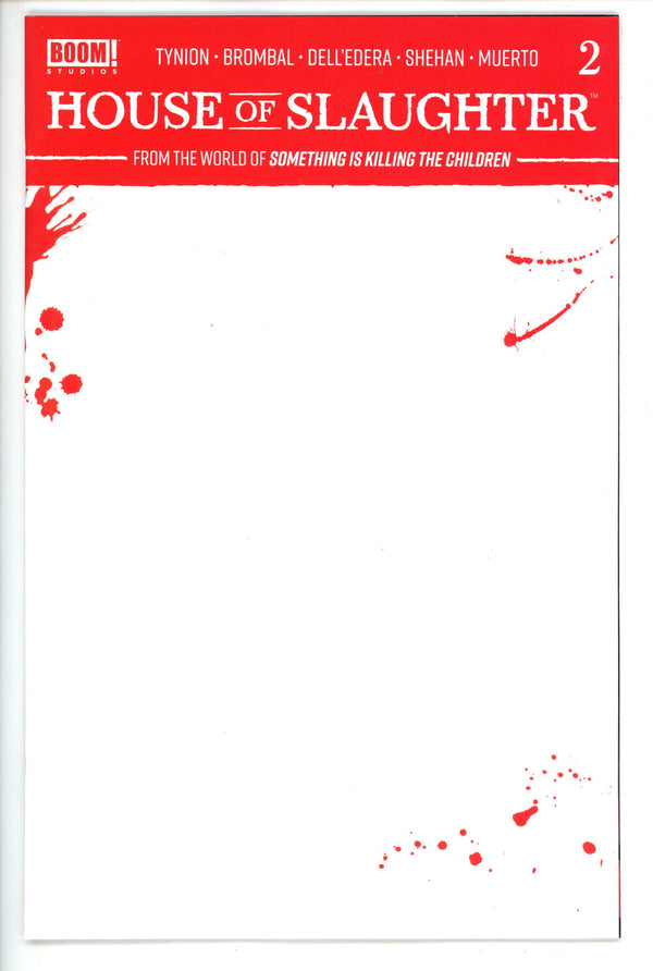 House of Slaughter 2 Blank Variant (2021)