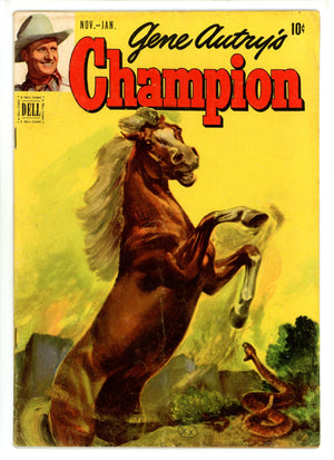 Gene Autry's Champion 4 VG/FN (1952)