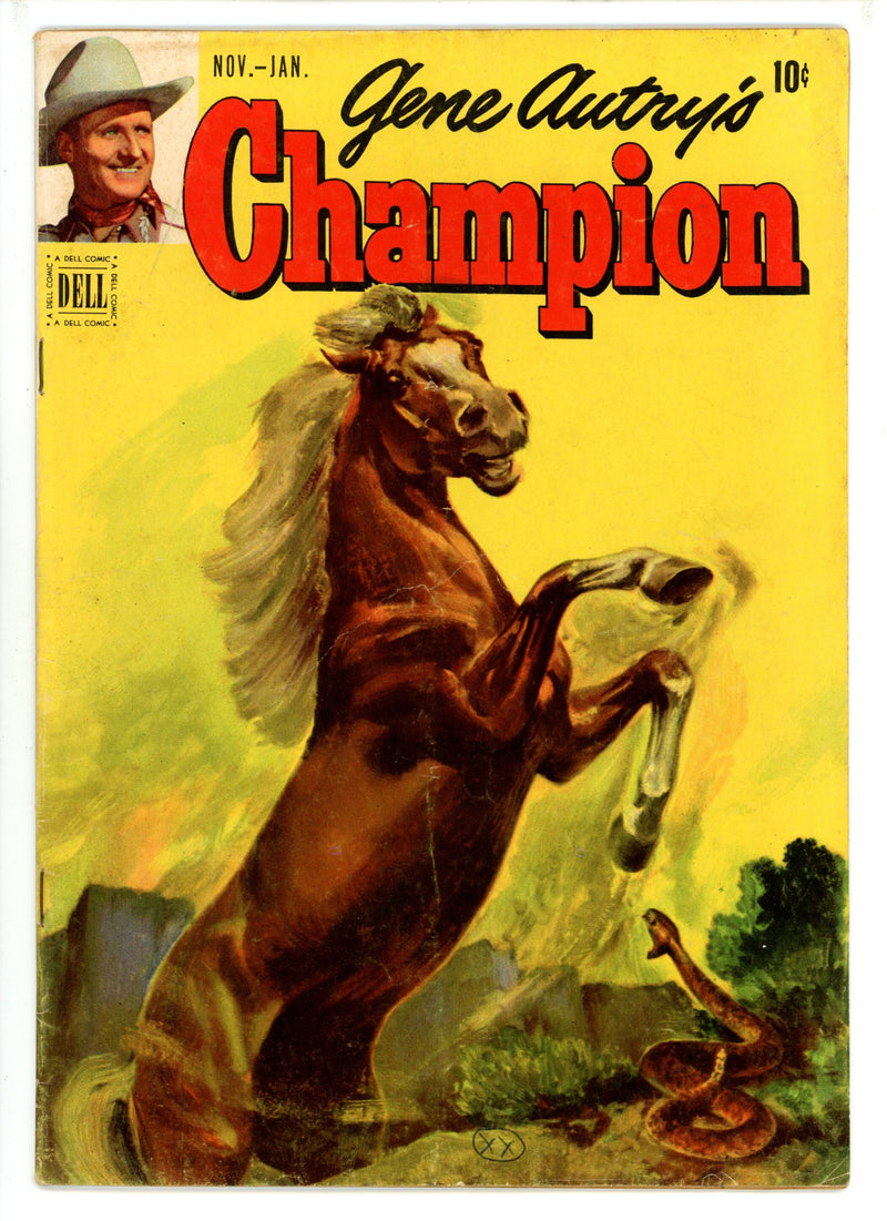 Gene Autry's Champion 4 VG/FN (1952)