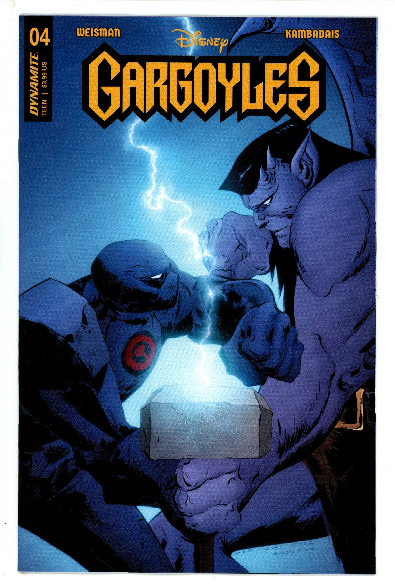 Gargoyles 4 Lee Variant (2023)