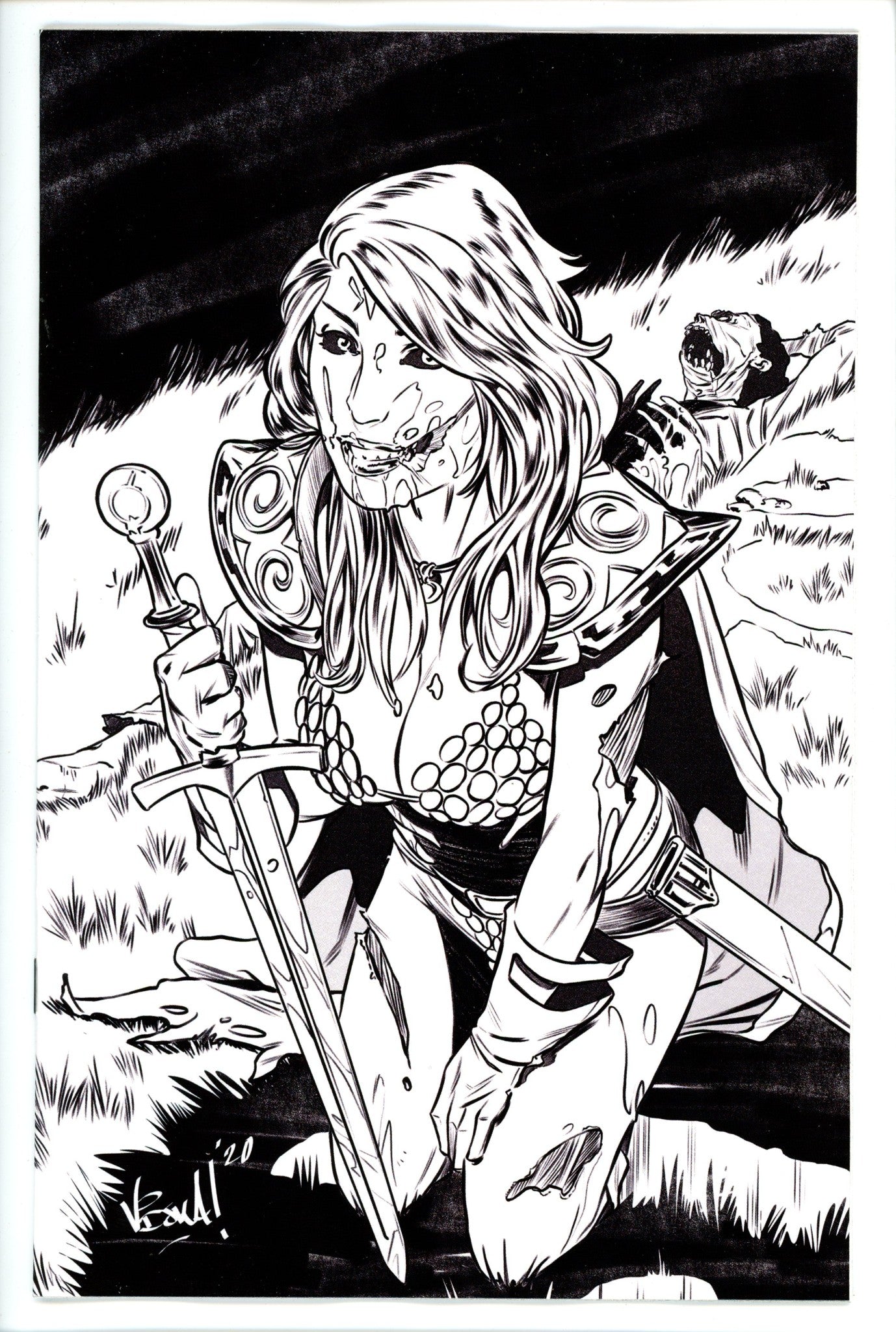 Red Sonja the Superpowers 1 Federici Variant-Dynamite-CaptCan Comics Inc