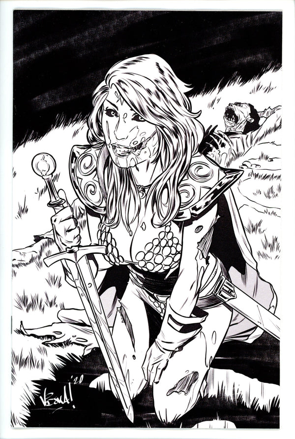 Red Sonja the Superpowers 1 Federici Variant (2021)