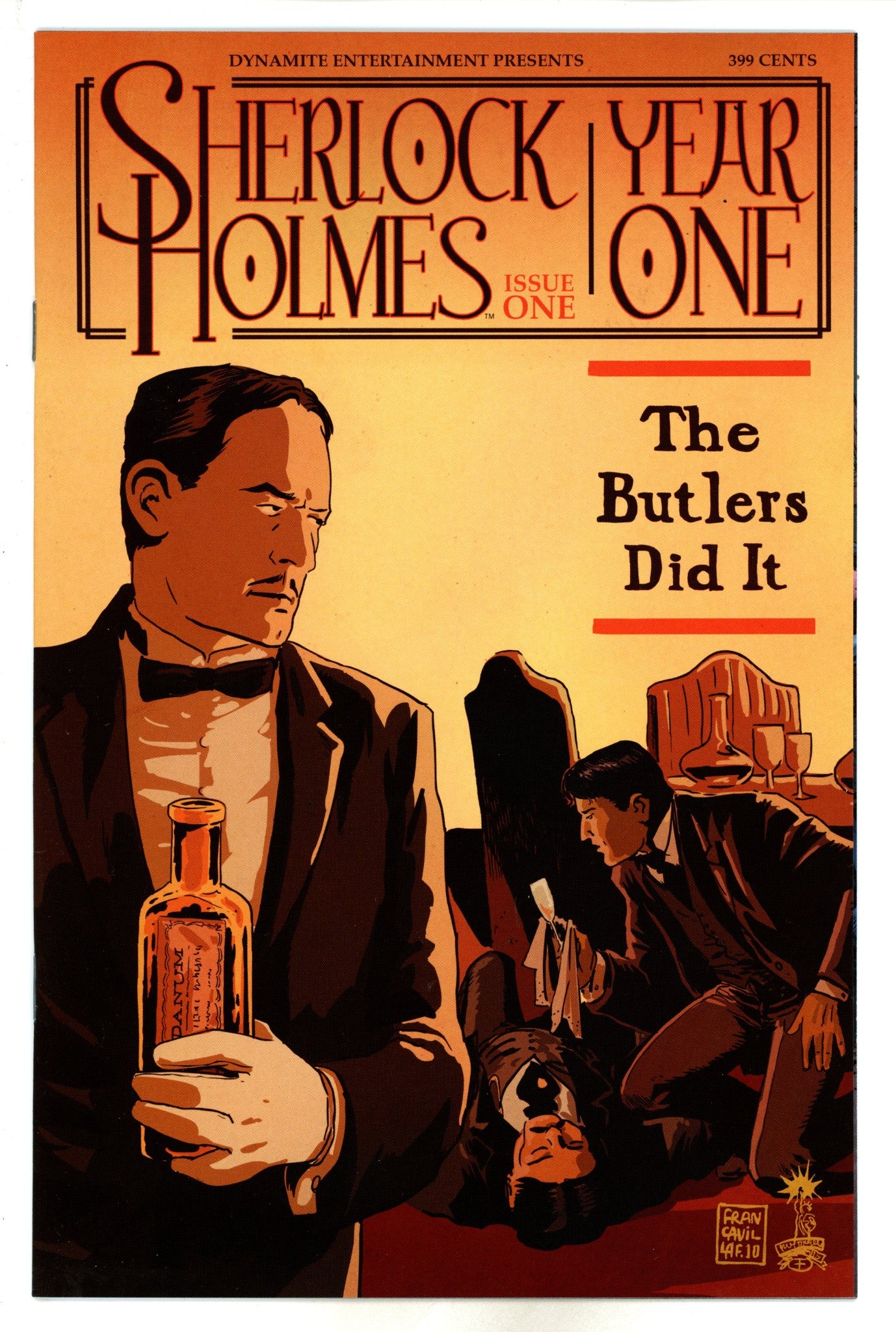 Sherlock Holmes: Year One 2 Francavilla Variant