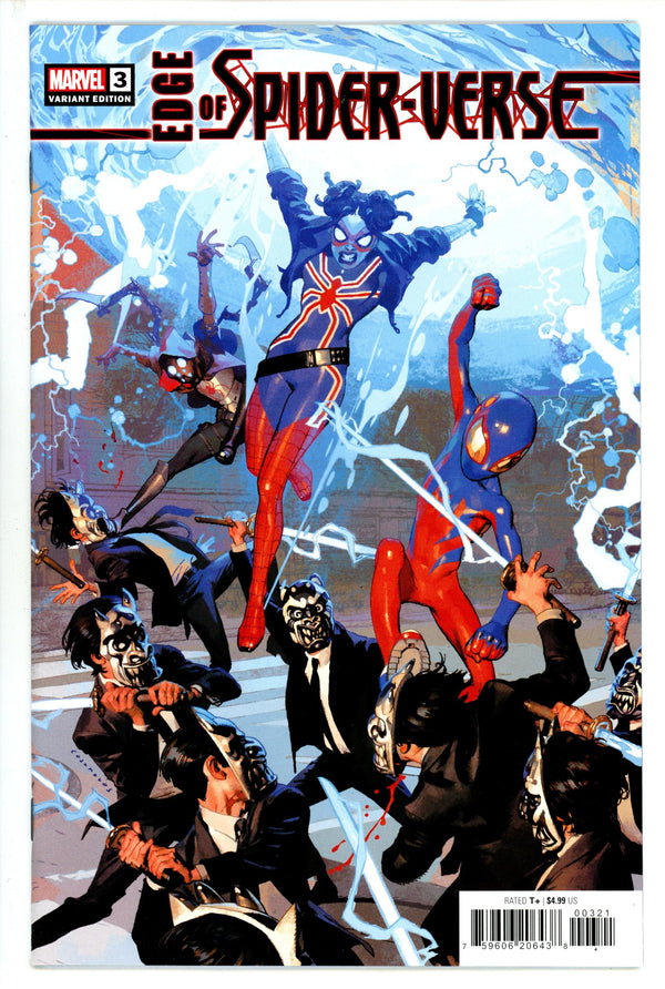 Edge Of Spider-Verse Vol 3 3 Casanovas Connecting Variant (2023)