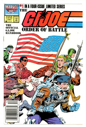 The G.I. Joe Order of Battle 1 Newsstand (1986)