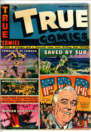 True Comics 39 GD+
