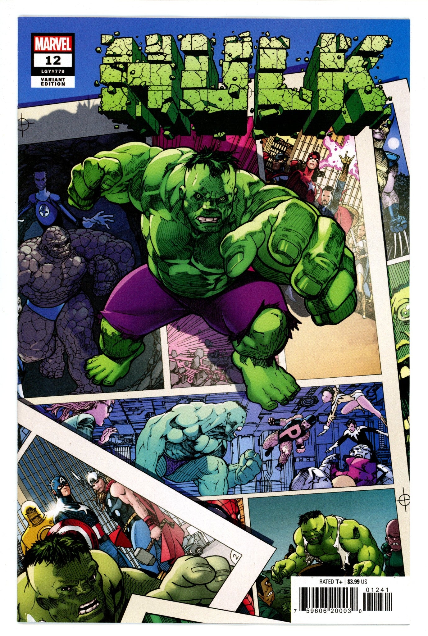 Hulk Vol 4 12 Foreman Incentive Variant NM (2023)