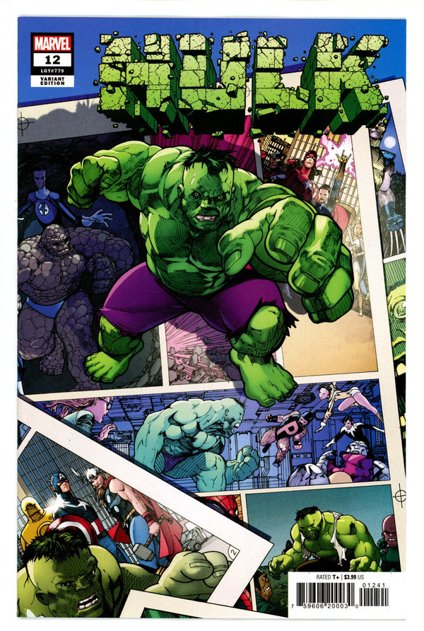 Hulk Vol 4 12 Foreman Incentive Variant NM (2023)