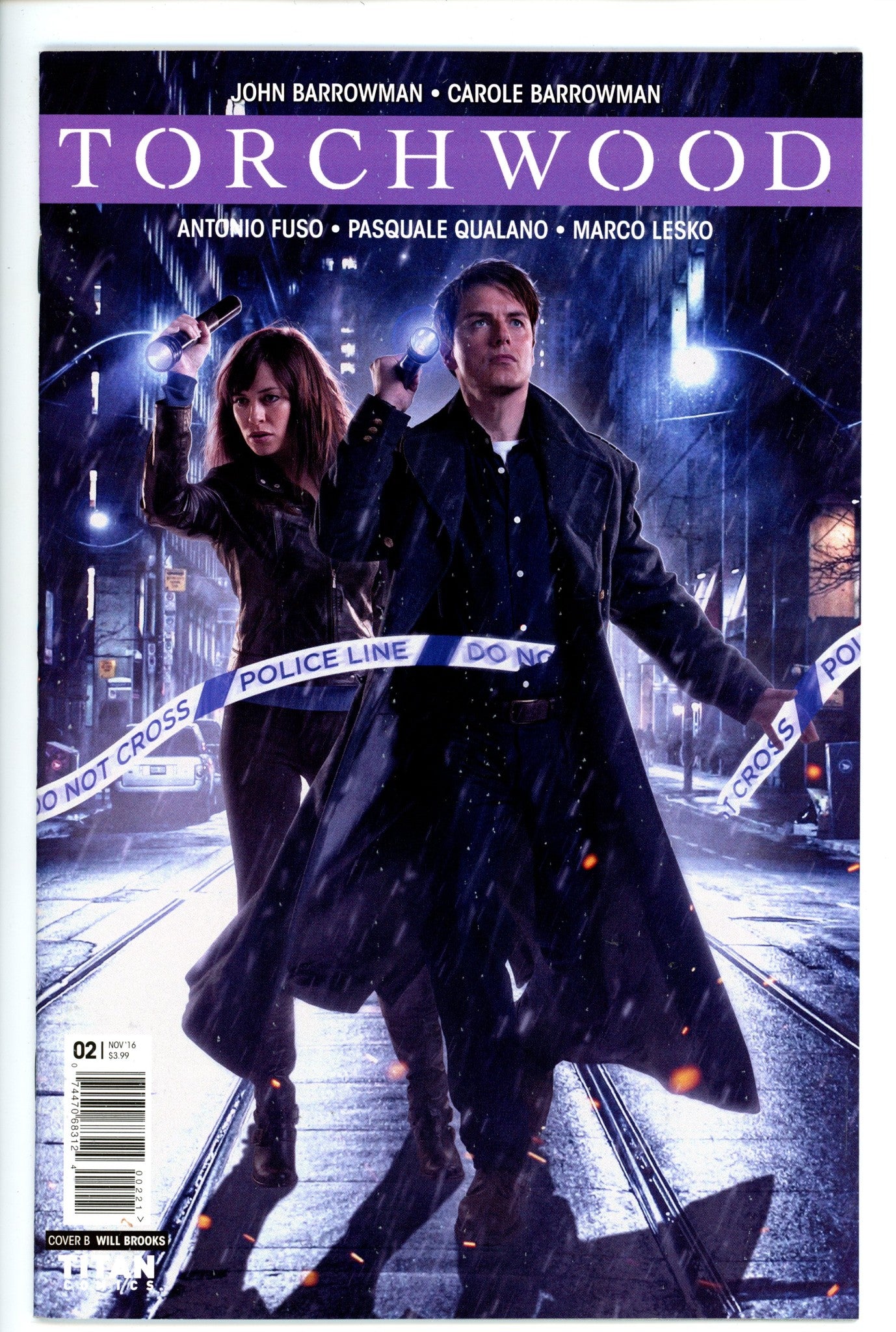 Torchwood Vol 2 2 Variant-Titan-CaptCan Comics Inc