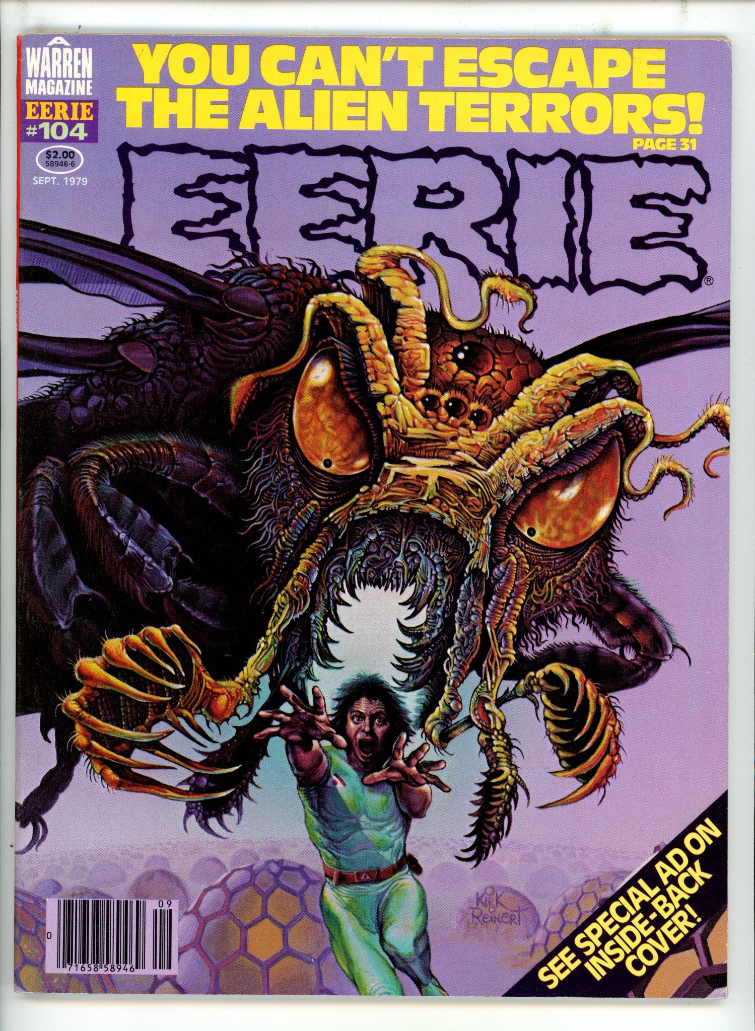 Eerie 104 Canadian Price Variant FN/VF (1979)