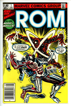ROM Annual 1 Newsstand VF+ (1982)