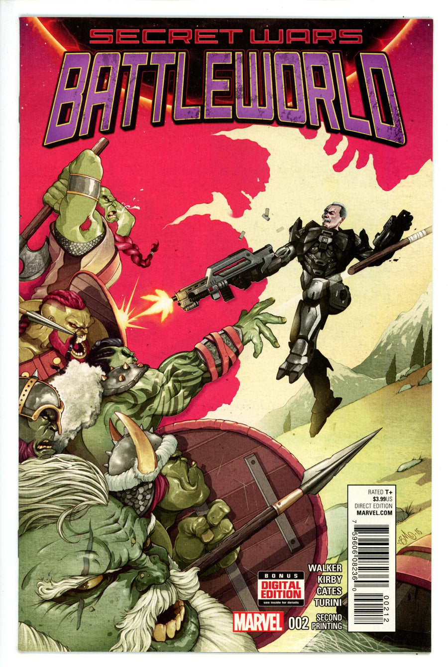 Secret Wars: Battleworld 2 2nd Print
