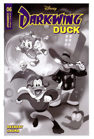 Darkwing Duck Vol 2 6 Leirix B&W Incentive Variant (2023)