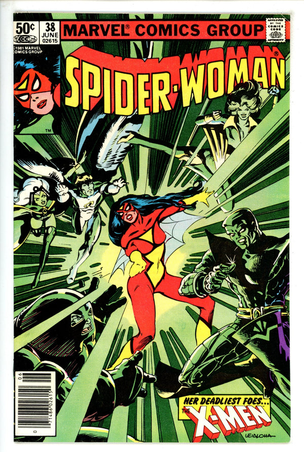 Spider-Woman Vol 1 38 Newsstand VF (1981)