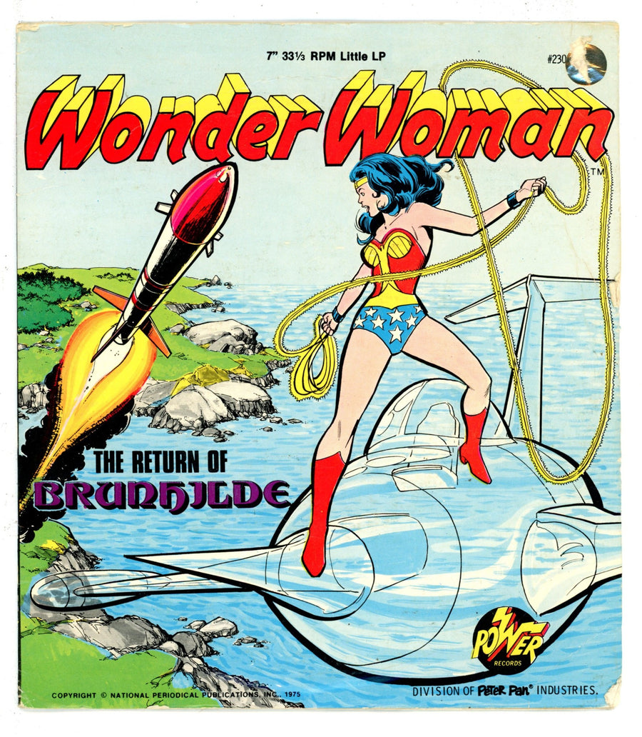 Wonder Woman The Return of Brunhilde LP 7" 33.3 RPM Little LP Vinyl Record