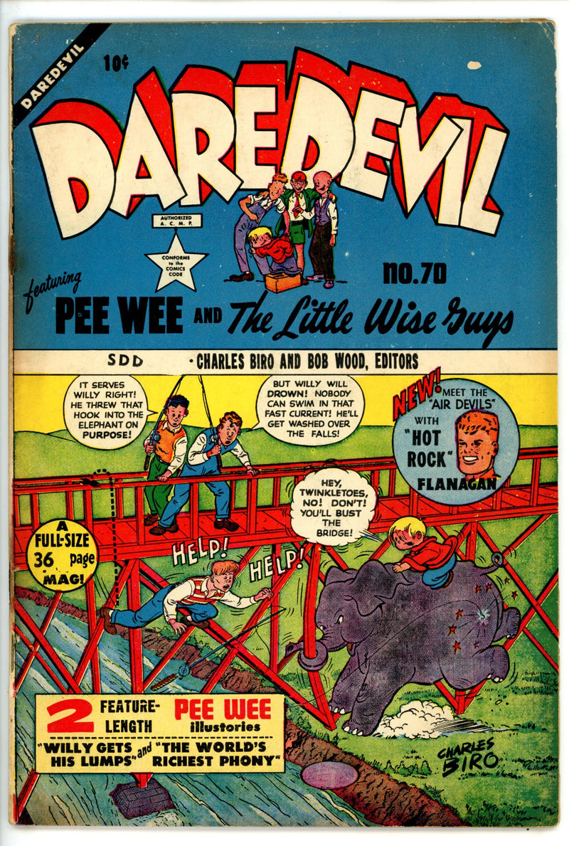 Daredevil Comics 70 Canadian VG