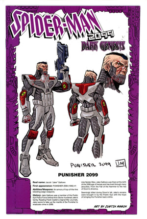 Spider-Man 2099: Dark Genesis 4 Mason Design Incentive Variant NM- (2023)