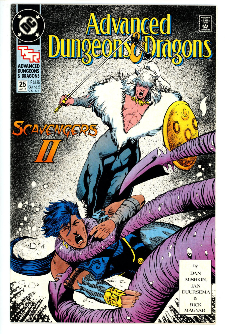 Advanced Dungeons & Dragons Comic Book 25 NM