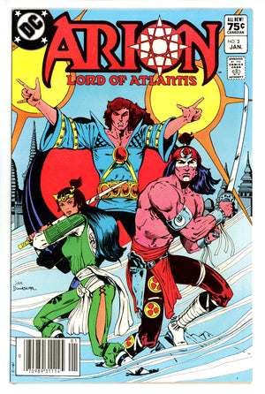 Arion, Lord of Atlantis 3 Canadian Variant VF+ (1983)