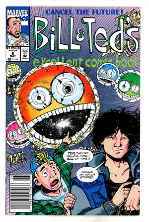 Bill & Ted's Excellent Comic Book 6 Newsstand