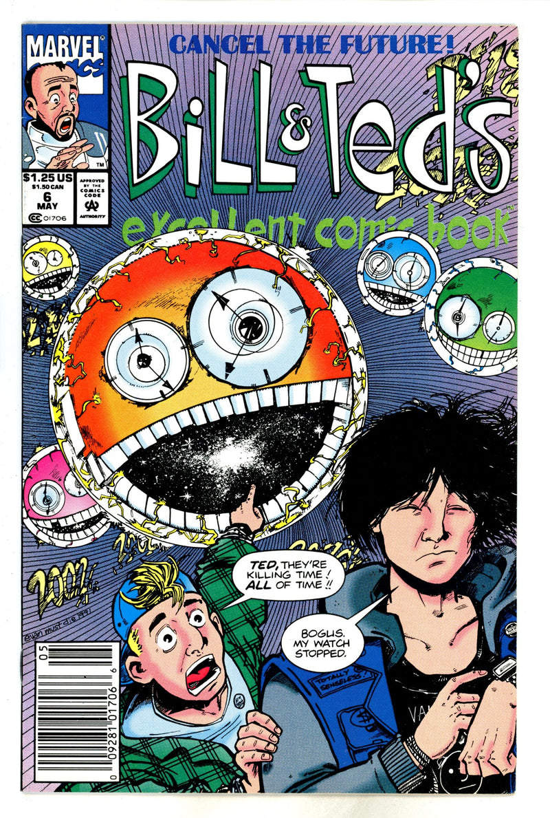 Bill & Ted's Excellent Comic Book 6 Newsstand
