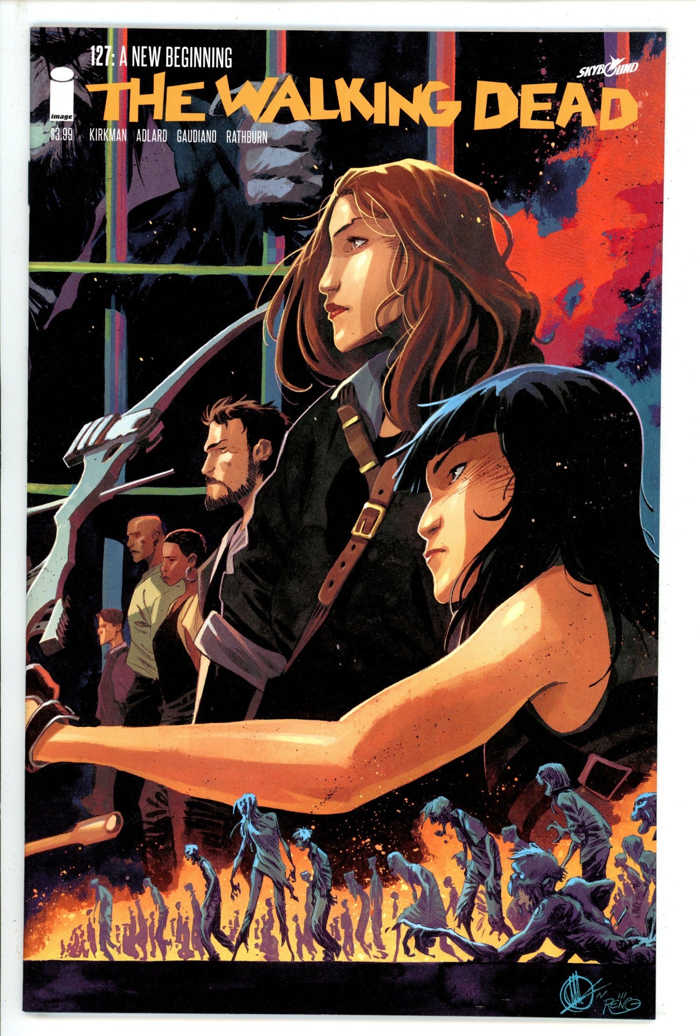 The Walking Dead 127 15th Anniversary Variant