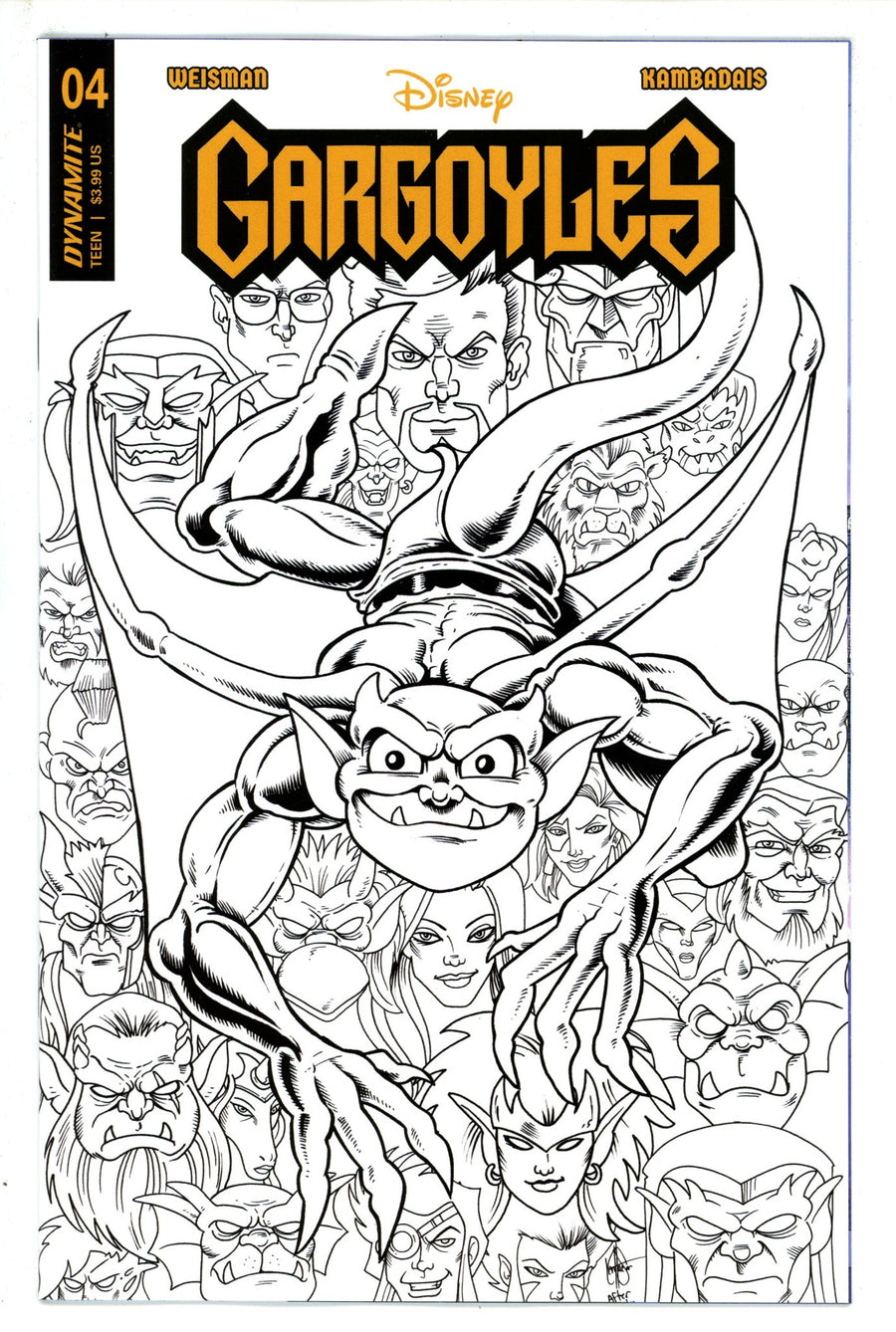 Gargoyles 4 Haeser B&W Incentive Variant (2023)