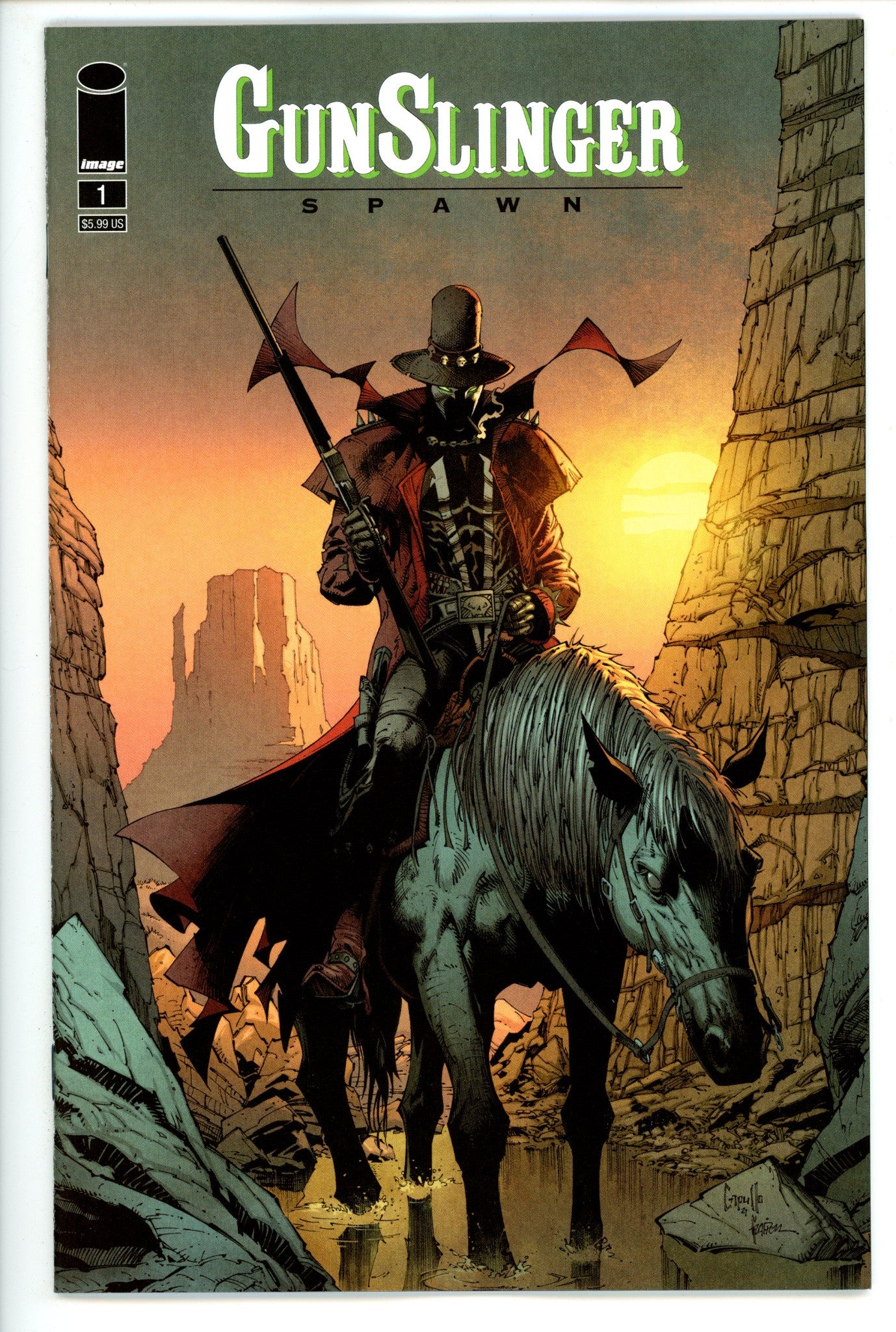 Gunslinger Spawn 1 Capullo Variant (2021)