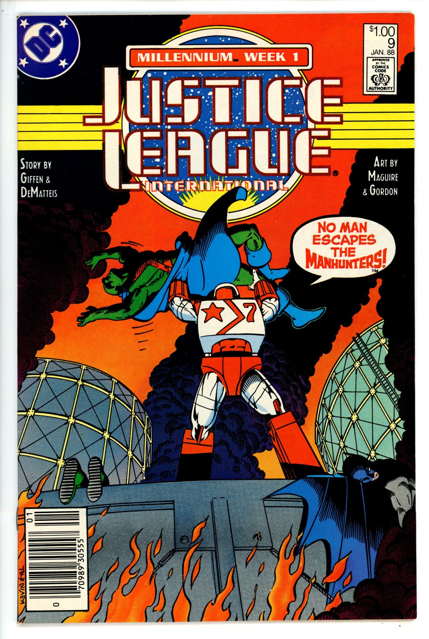 Justice League International 9 Canadian VF