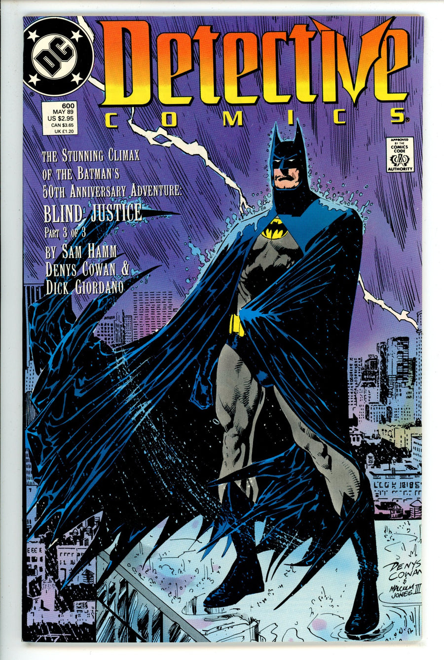 Detective Comics Vol 1 600 (1989)