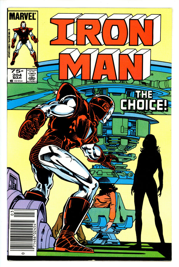 Iron Man Vol 1 203 Newsstand