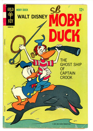 Walt Disney Moby Duck 1 GD/VG (1967)
