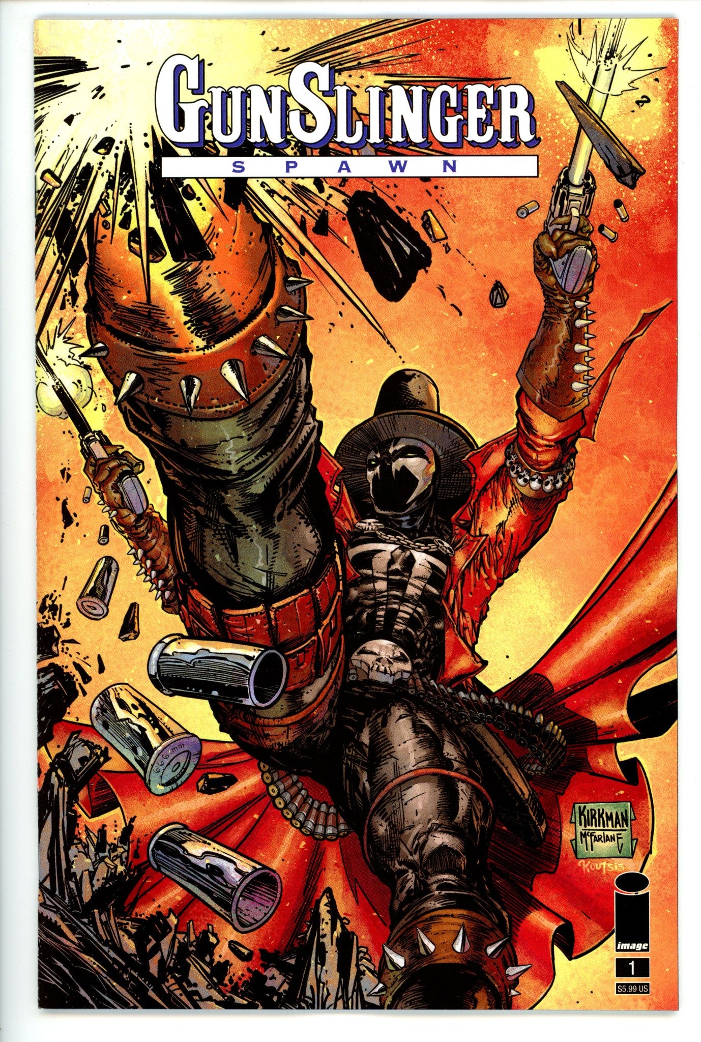 Gunslinger Spawn 1 Kirkman Variant (2021)