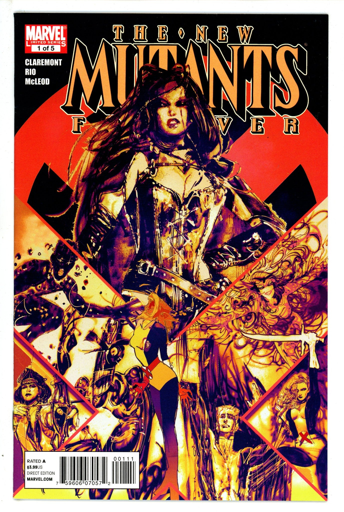 New Mutants Forever 1 VF+ (2010)