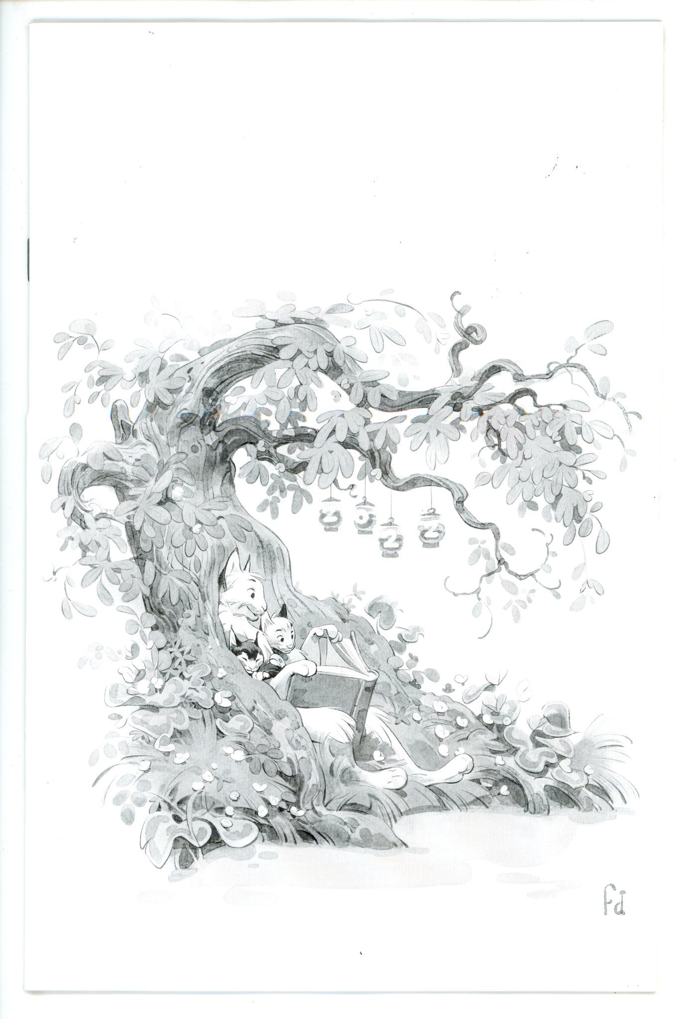 Animal Castle 5 Delep B&W Variant VF/NM