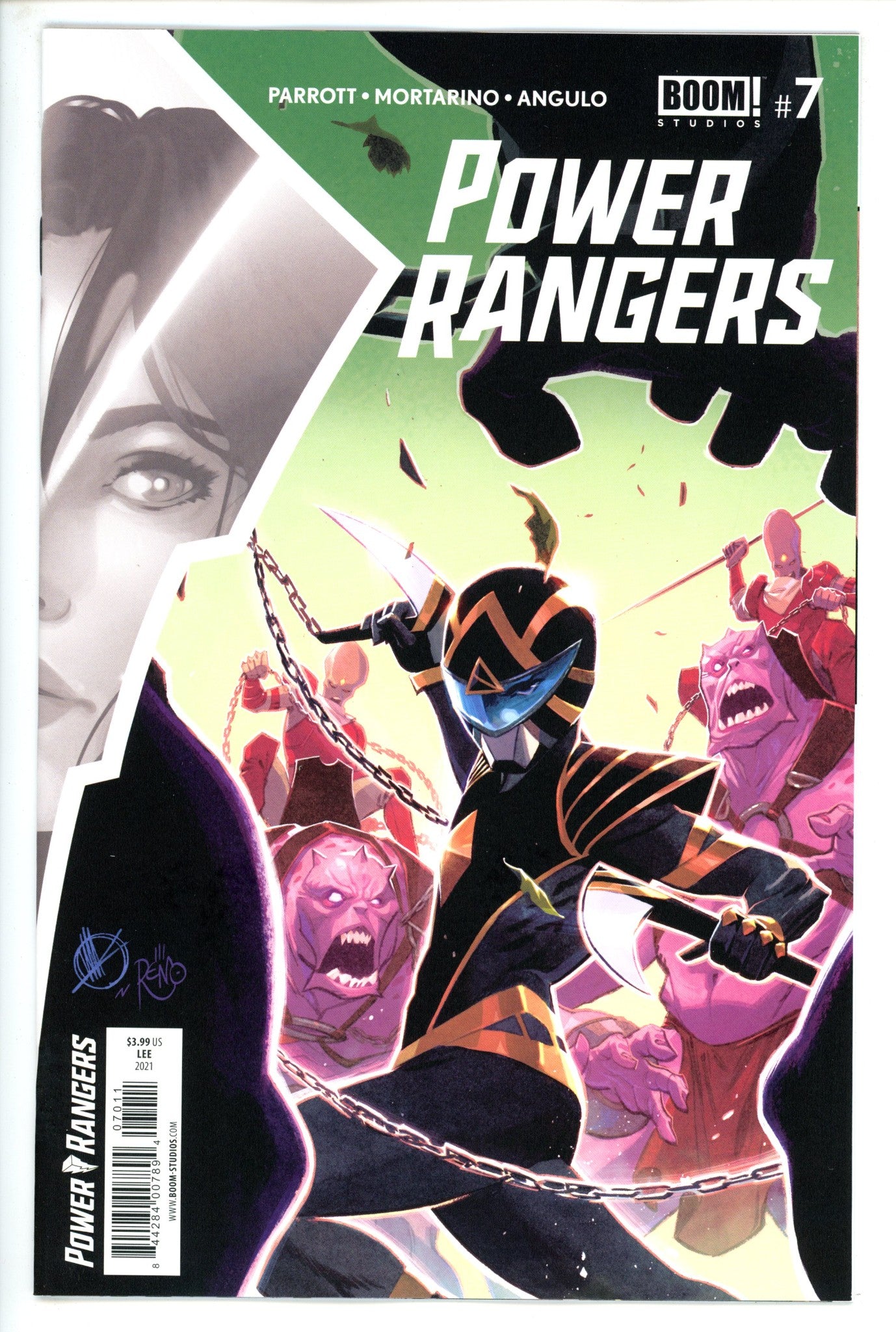 Power Rangers 7 Di Nicuolo Variant (2021)