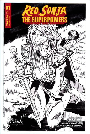 Red Sonja the Superpowers 1 Federici Variant (2021)