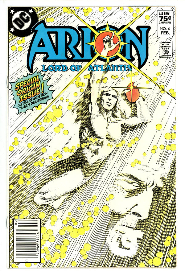 Arion, Lord of Atlantis 4 Canadian Variant VF/NM (1983)