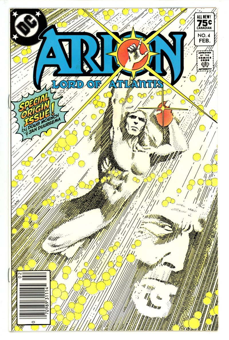 Arion, Lord of Atlantis 4 Canadian Variant VF/NM (1983)