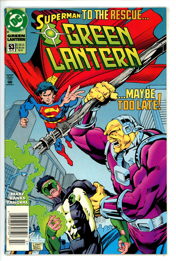 Green Lantern Vol 3 53 Newsstand
